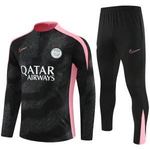 Tenue d'entraînement du PSG Noir - Rose 2024/25