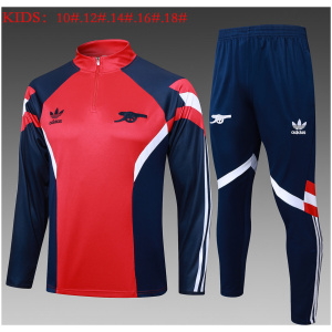 Tenue d'entraînement enfant Arsenal rouge 2024/25