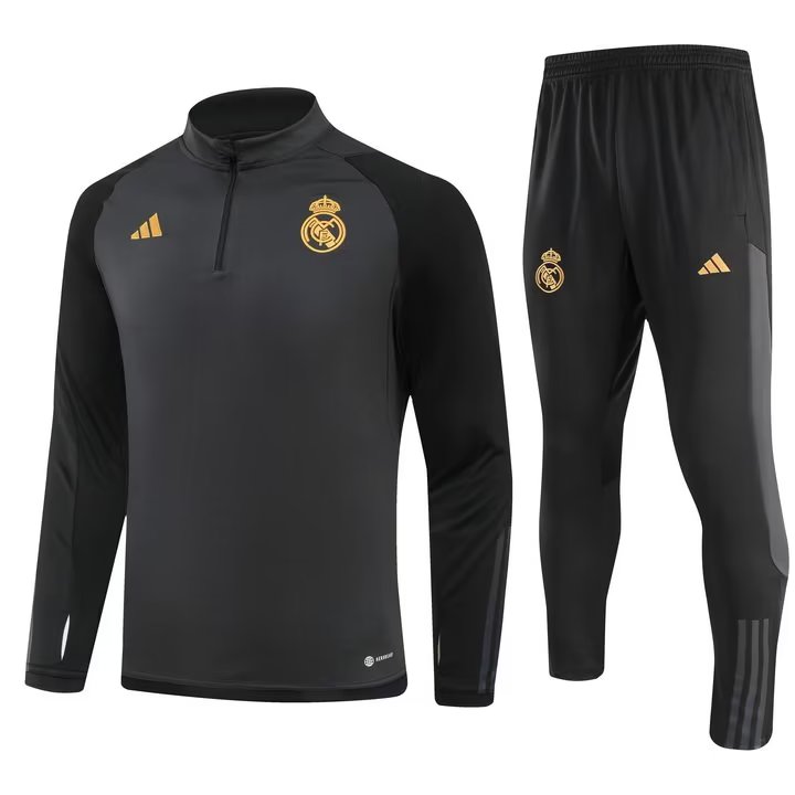 Tenue d’entraînement grise Real Madrid 2023/24