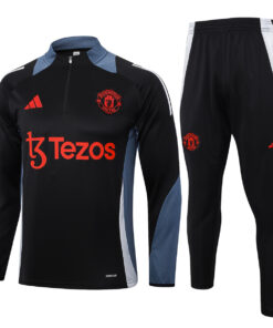 Tenue d’entraînement noire de Manchester United 2024/25