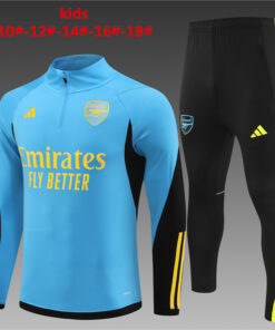 Tenue d’entraînement pour enfants Arsenal Bleu 2023/24