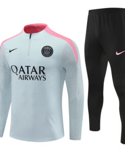 Tenue d'entraînement PSG gris clair 2024/25