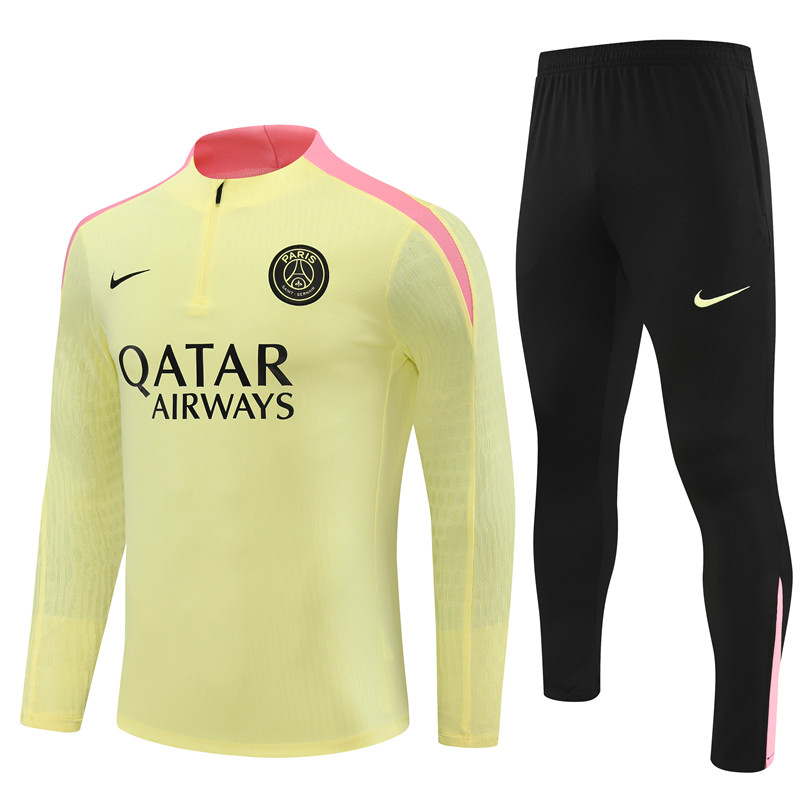 Tenue d’entraînement PSG Jaune 2024/25