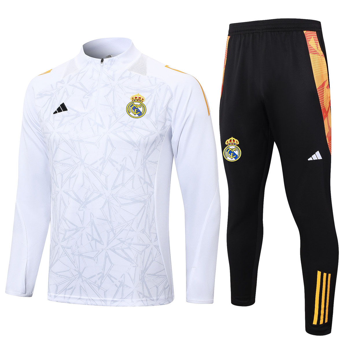 Tenue d’entraînement Real Madrid Blanc Motif 2024/25