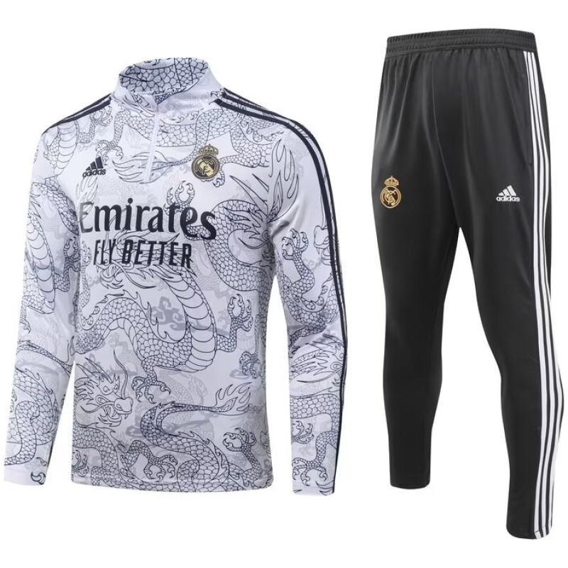 Tenue d’Entraînement Real Madrid Dragon Blanc 2023/24