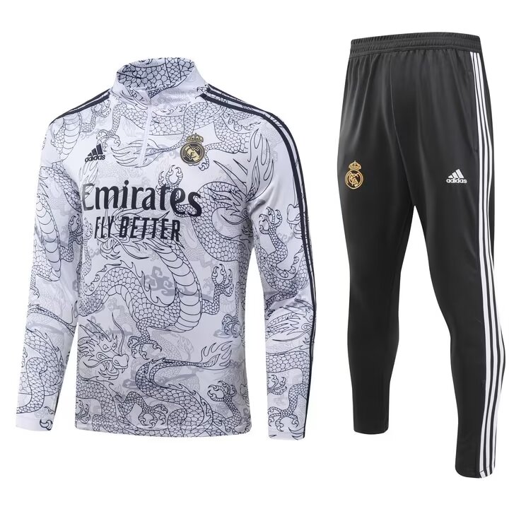 Tenue d’Entraînement Real Madrid Dragon Blanc 2023/24