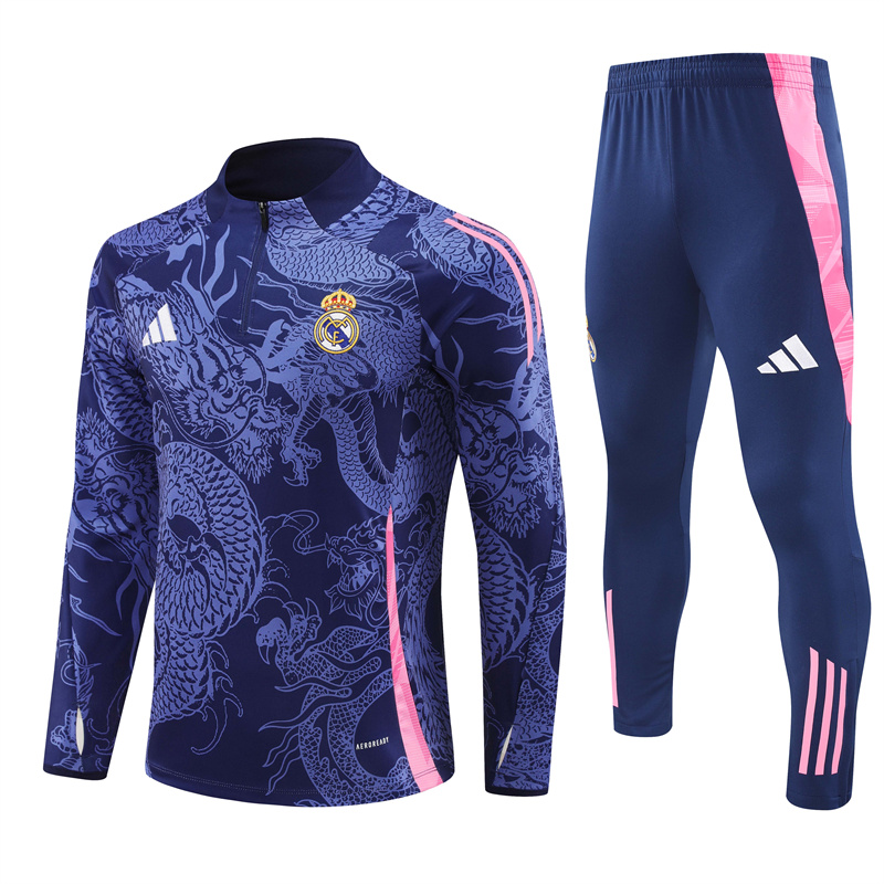 Tenue d’entraînement Real Madrid Dragon Violet 2024/25