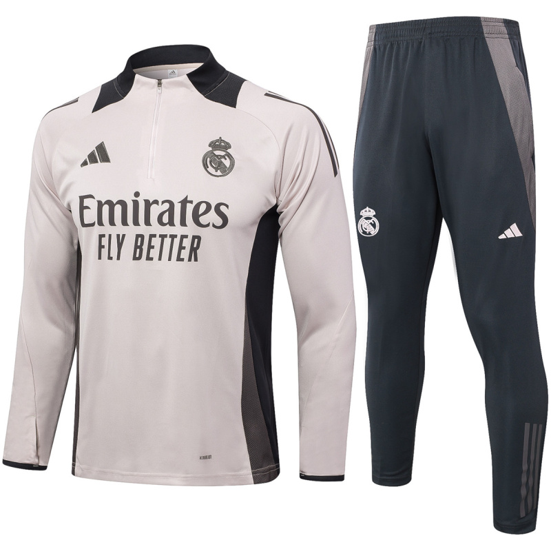 Tenue d’entraînement Real Madrid gris clair 2024/25