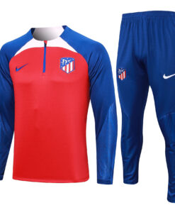 Tenue d’entraînement rouge de l’Atlético de Madrid 2023/24