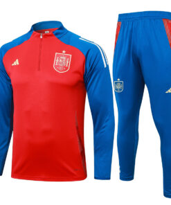 Tenue d’entraînement rouge de l’Espagne 2024/25