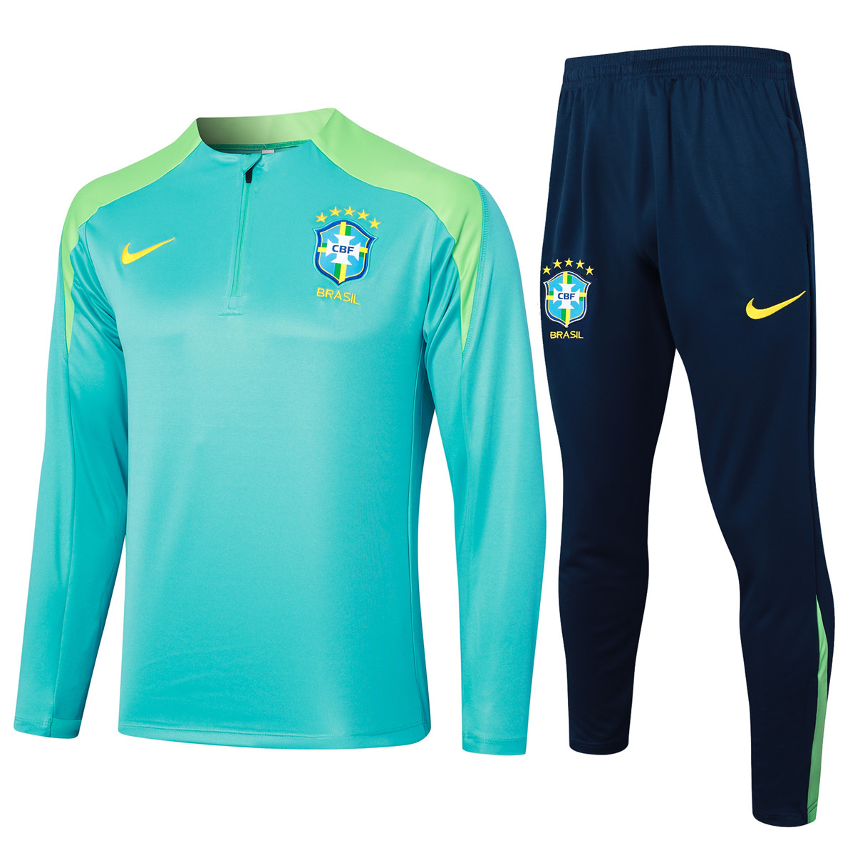 Tenue d’entraînement verte du Brésil 2024