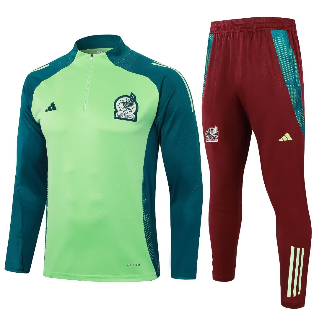 Tenue d’entraînement verte Mexique 2024