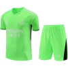 Tenue verte de gardien de but du Real Madrid 2023/24