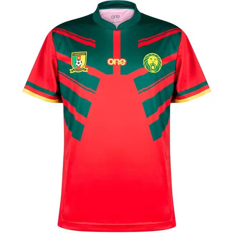 Troisième maillot du Cameroun pour la Coupe du Monde de la FIFA Qatar 2022