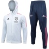 Veste à capuche + Pantalon d'entraînement Arsenal, gris clair, saison 2023/24