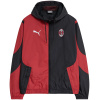 Veste Coupe-Vent AC Milan Rouge-Noir 2024/25