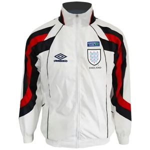 Veste Coupe-Vent Angleterre Tous Temps Blanche Classique