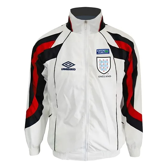 Veste Coupe-Vent Angleterre Tous Temps Blanche Classique
