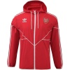 Veste coupe-vent Arsenal toutes saisons rouge 2024/25