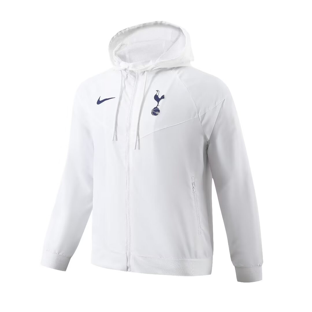 Veste Coupe-Vent Tottenham Hotspur Toutes Saisons Blanche 2023/24