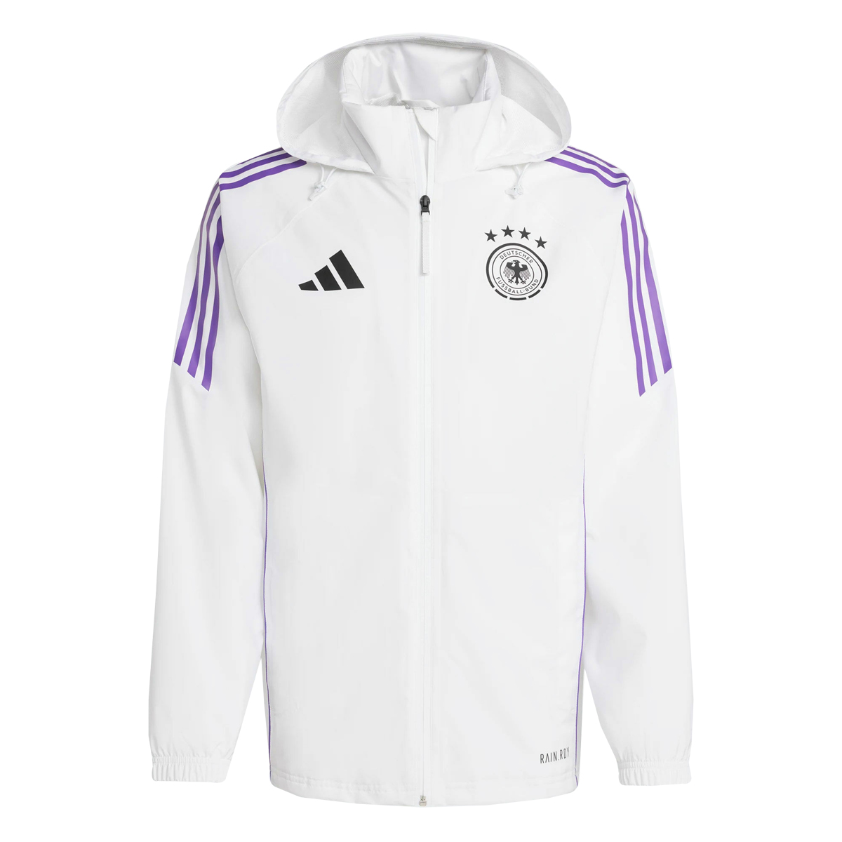 Veste coupe-vent toutes saisons Allemagne blanche 2024