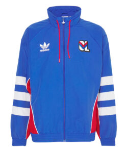Veste coupe-vent toutes saisons Olympique Lyonnais bleue 2024/25
