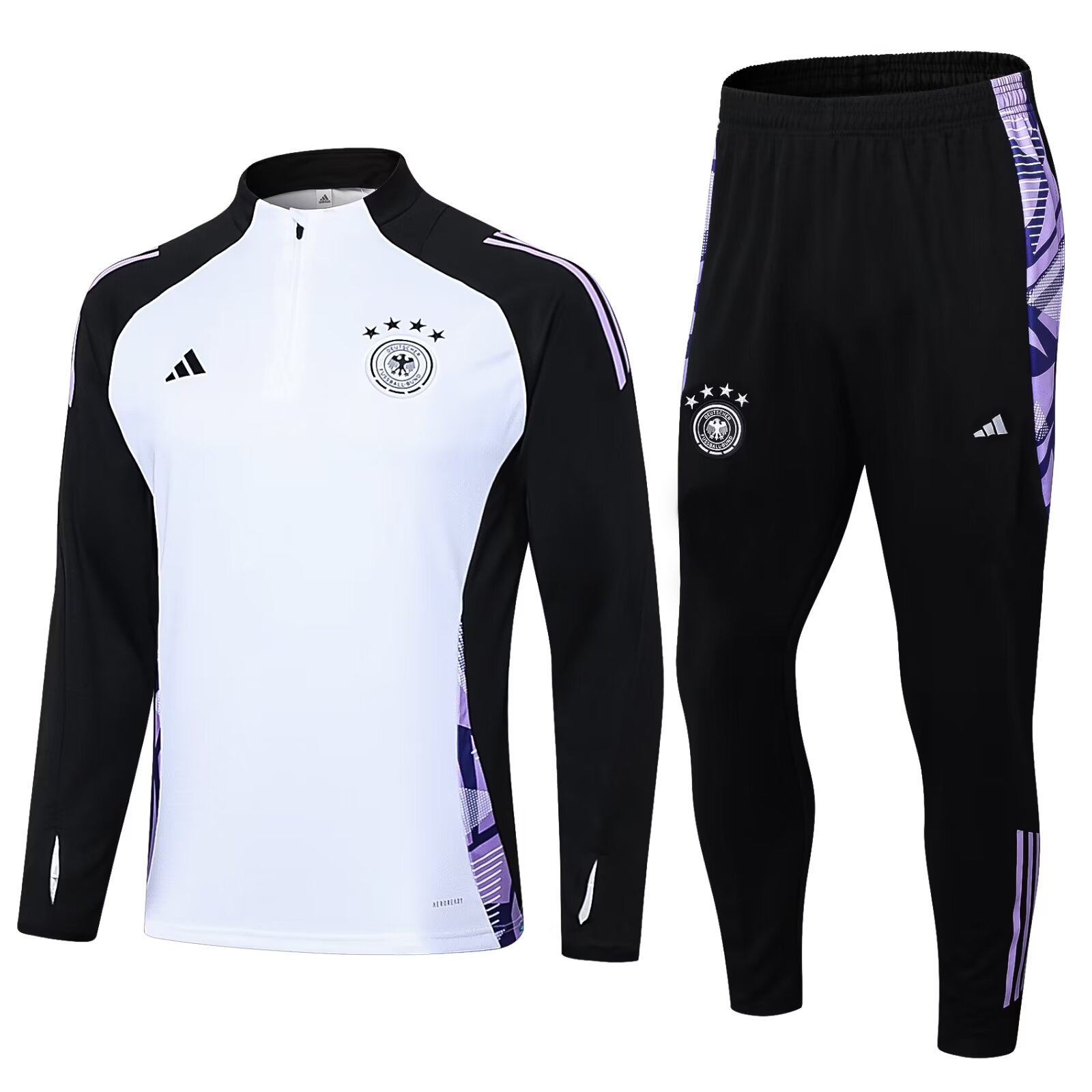 Veste d’entraînement Allemagne blanche 2024