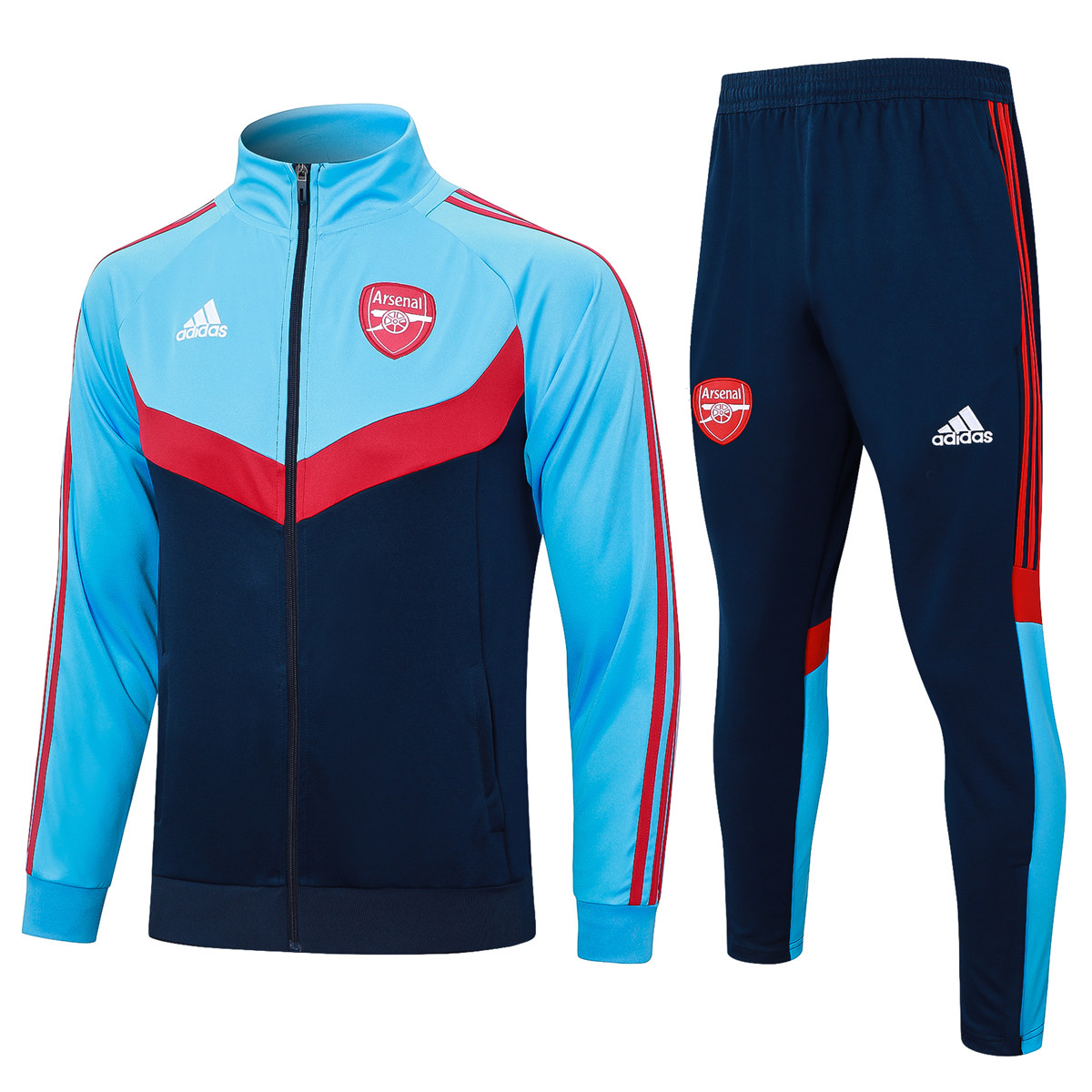 Veste + Pantalon d’Entraînement Arsenal Bleu 2024/25