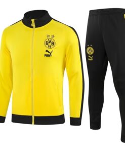 Veste + Pantalon d’Entraînement Borussia Dortmund Jaune 2023/24