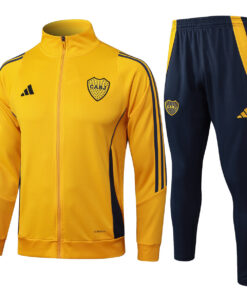 Veste + Pantalon de survêtement d’entraînement Boca Juniors Jaune 2024/25