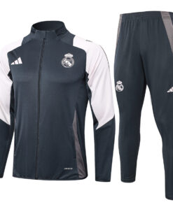 Veste + Pantalon d’Entraînement du Real Madrid Gris 2024/25