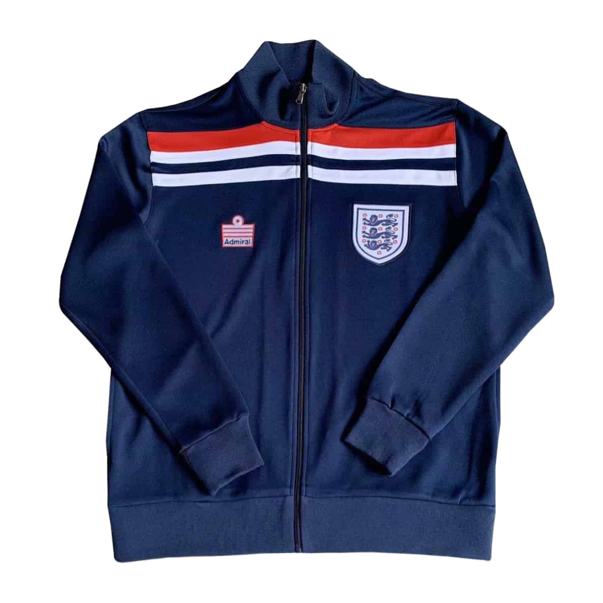 Veste Rétro Angleterre Bleue 1980