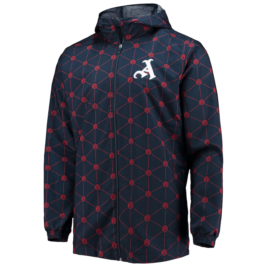 Veste Windrunner à fermeture éclair complète Arsenal AEROREADY Marine 2023/24