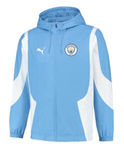Veste Windrunner toutes conditions Manchester City Bleu II 2023/24