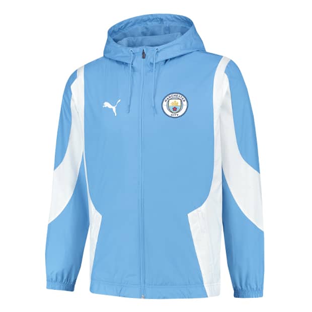 Veste Windrunner toutes conditions Manchester City Bleu II 2023/24