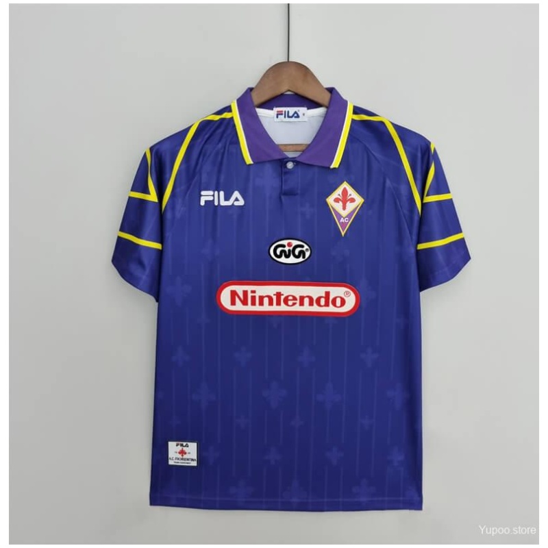 Maillot domicile rétro de la Fiorentina 97/98