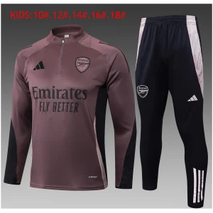 Survêtement d’entraînement Arsenal Enfant Gris Violet 2024/25