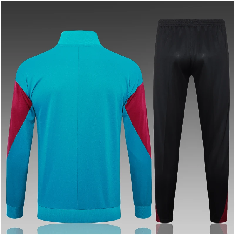 Veste + Pantalon Entraînement Enfant PSG Bleu Lac 2024/25