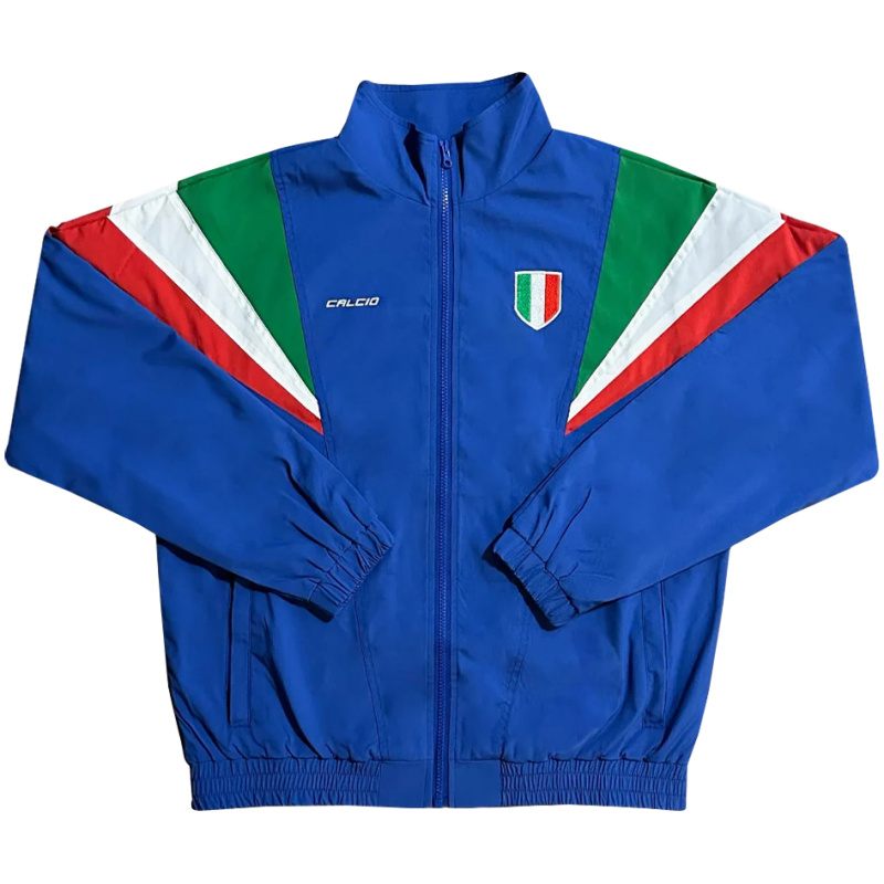 Veste coupe-vent toutes saisons Italie Bleu Classique 2025
