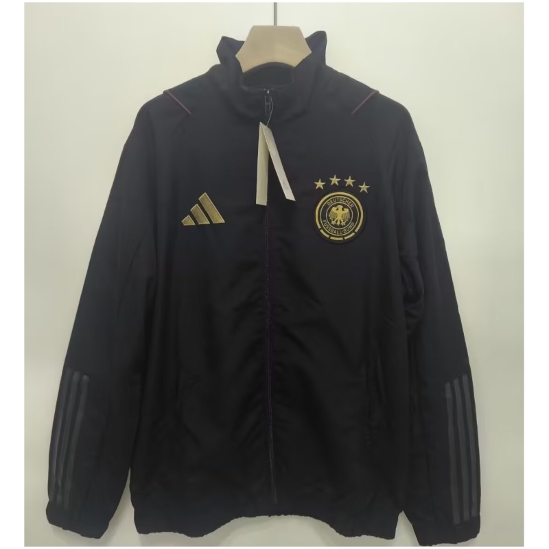 Veste coupe-vent toutes conditions Allemagne Noir 2025