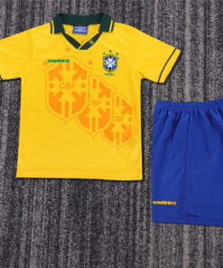 Maillot Rétro Domicile Enfants Brésil 1994
