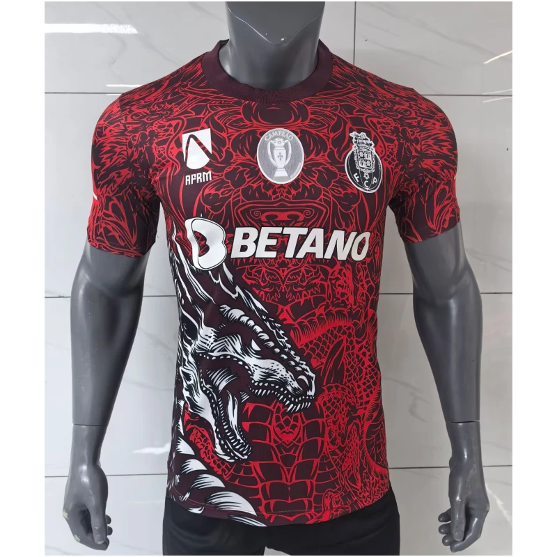 Maillot Pré-joueur Rouge Homme FC Porto 2025/26