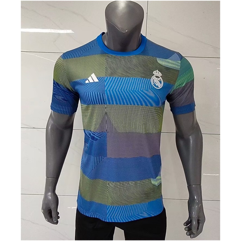 Maillot d’entraînement court bleu pour homme Real Madrid 2025/26