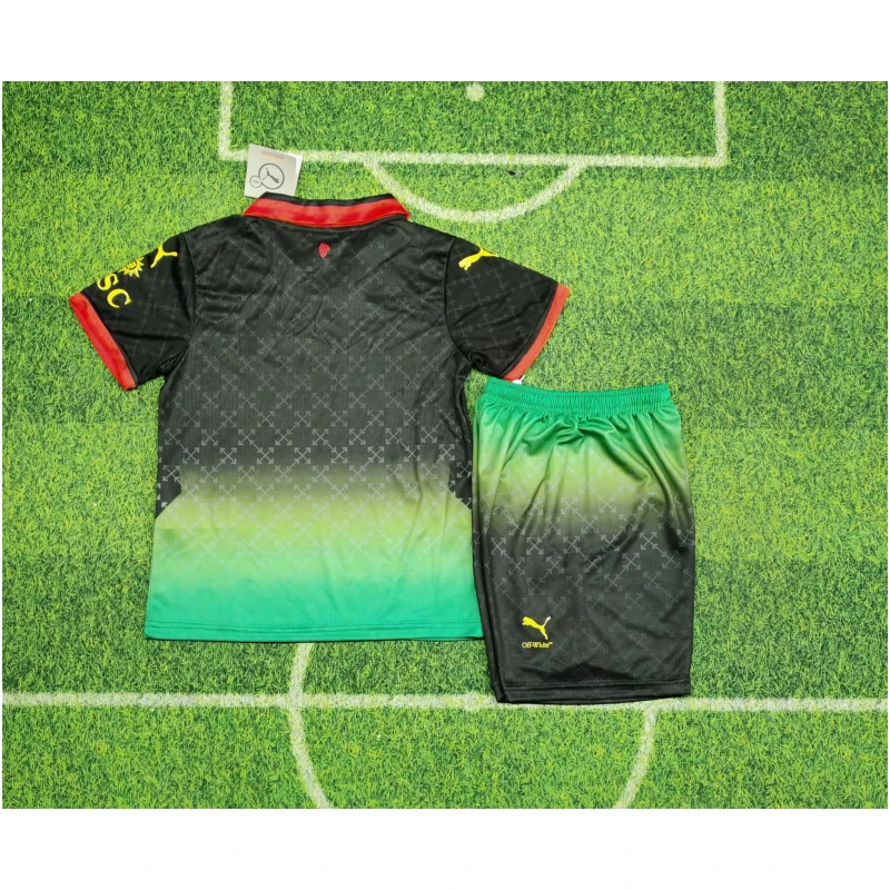 Maillot enfant AC Milan quatrième noir 2024/25