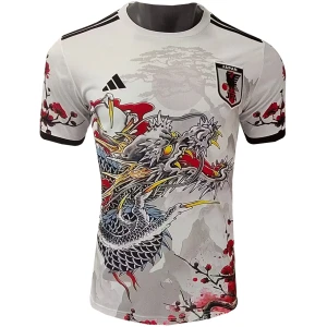 Maillot Édition Spéciale Japon Homme Dragon Blanc 2025