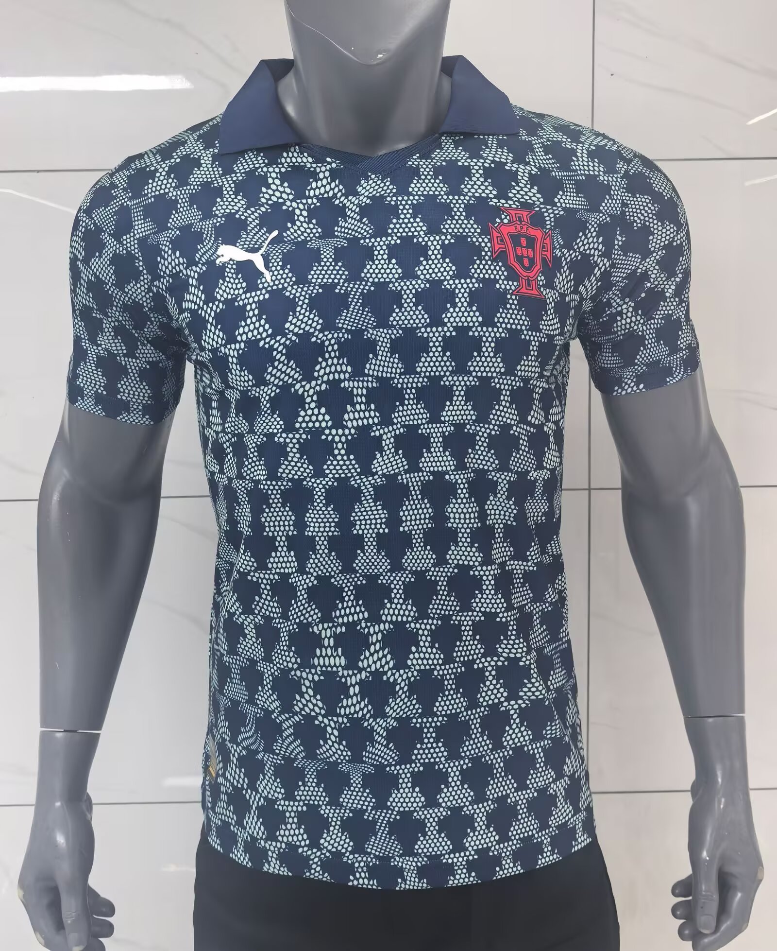 Maillot Short d’entraînement Portugal Royal 2025