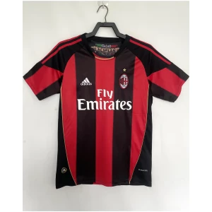 Maillot rétro domicile AC Milan 2010/11 pour homme