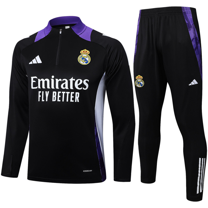 Survêtement Real Madrid Noir 2024/25