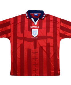 Maillot extérieur rétro Angleterre pour homme 1998