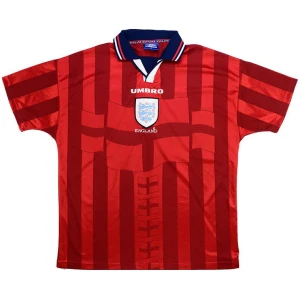 Maillot extérieur rétro Angleterre pour homme 1998